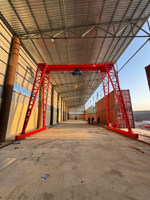 Кран козловой новый