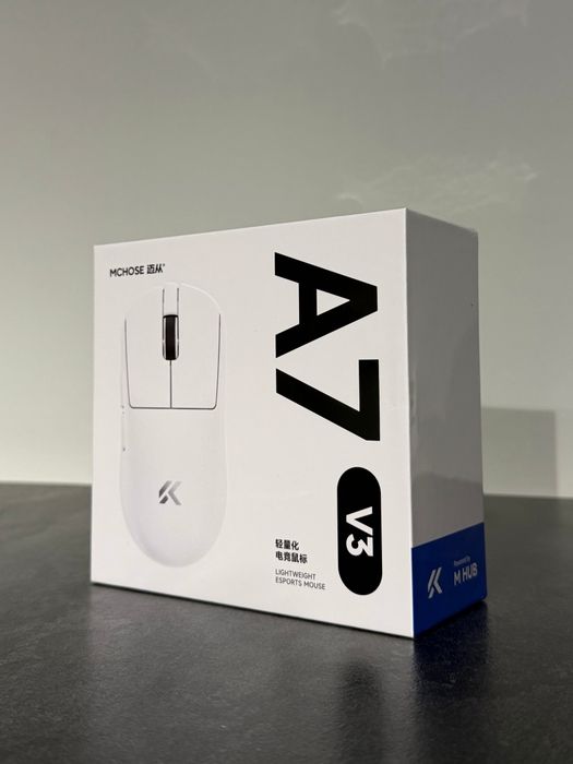 Игровые мышки: Mchose A7 V3 PRO+
• Сенсор: PAW3950 Ti 
• Частота опрос