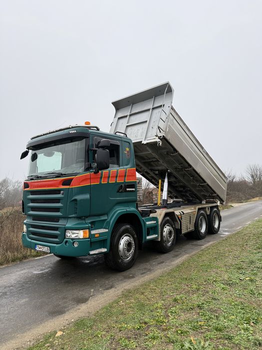 Scania R420. Basculanta 8x4