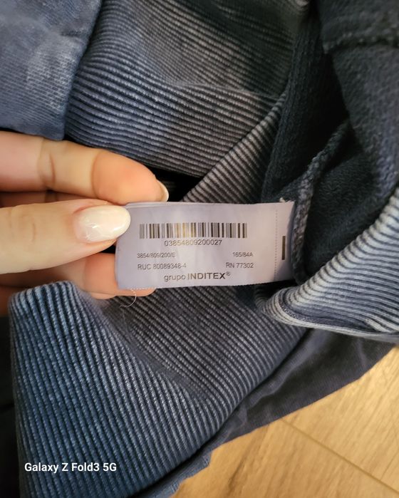 Trening 2 piese Zara, unisex, larg, Baggy, marime S, bumbac 95%