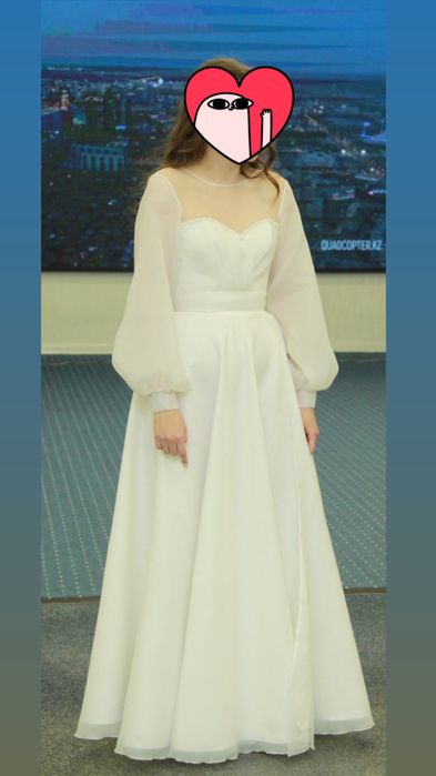 свадебное платье