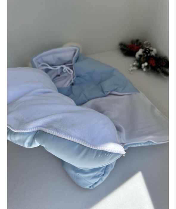 Теплый конверт на выписку