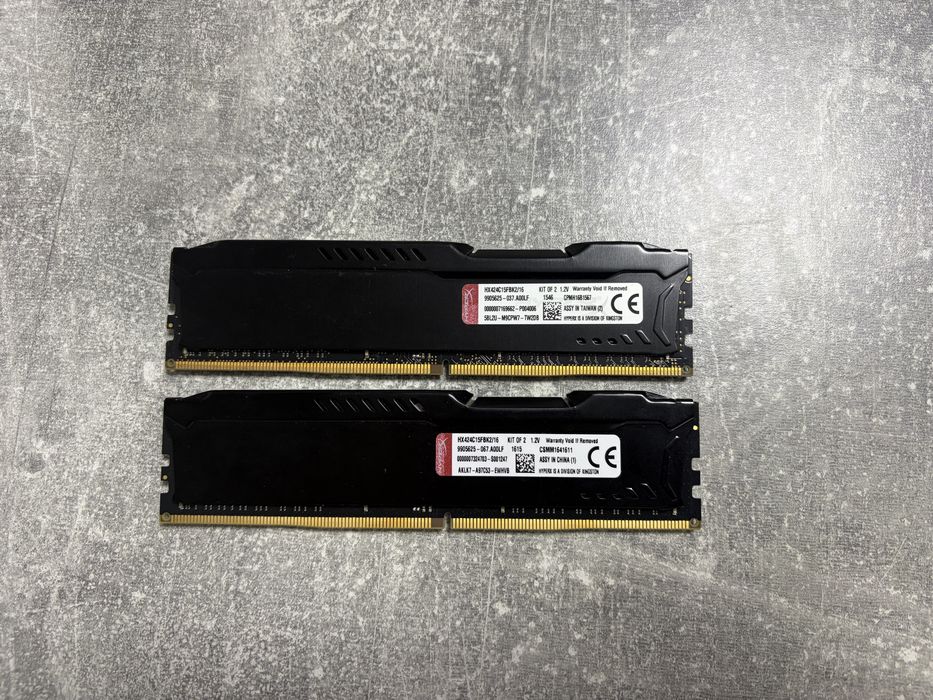 RAM памет за настолен компютър FURY HYPERX DDR4 2400hz