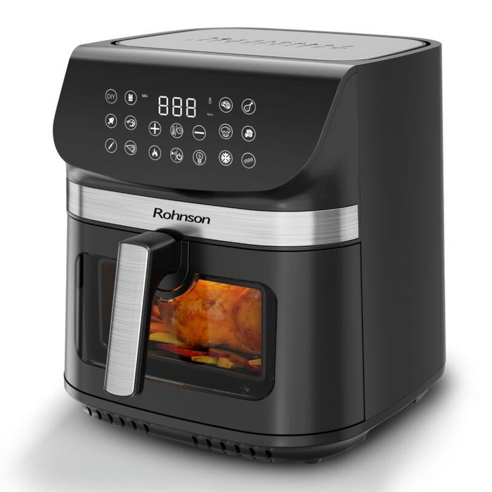 Нов 9 литра фритюрник с горещ въздух Air Fryer Rohnson  R2866