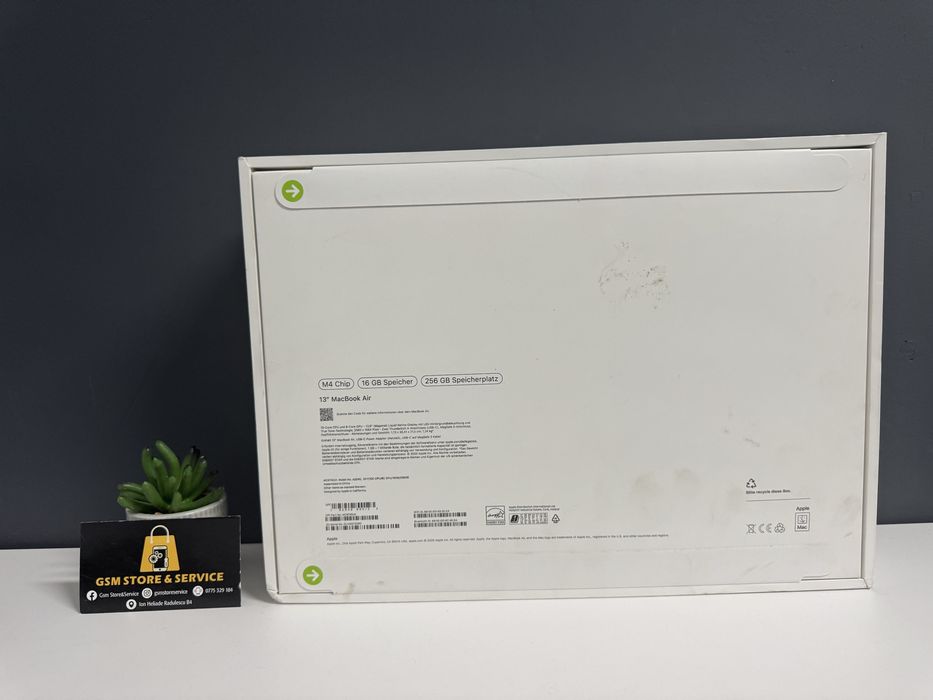Macbook Air M4 256Gb Nou Sigilat Garantie Gsm Store&Service