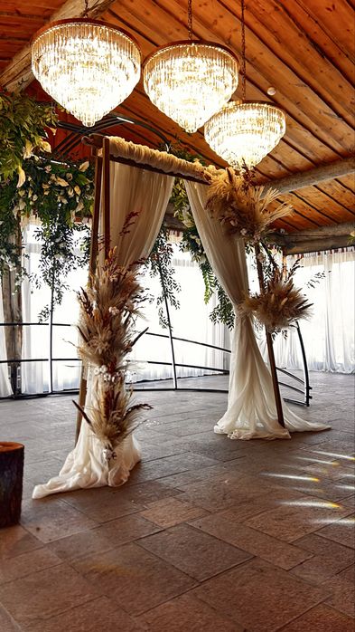 Свадебная арка фотозона