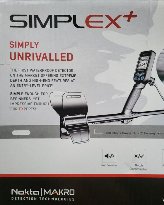 Металлоискатель Nokta Makro SIMPLEX+