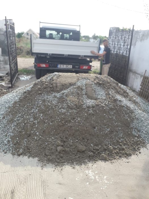 Balastru amestec pentru beton nisip, piatra