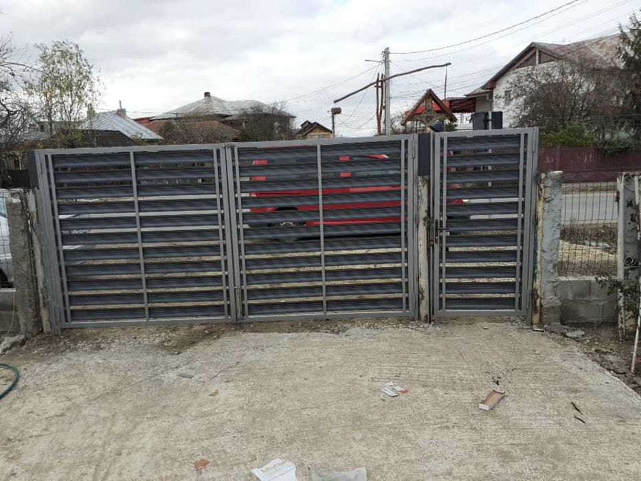Grilaje ferestre, construcții metalice.