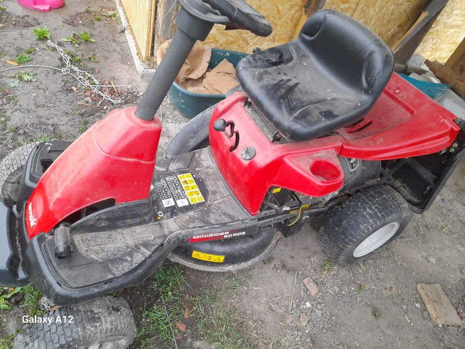 tractoras  mtd mini  rider 60 RDE