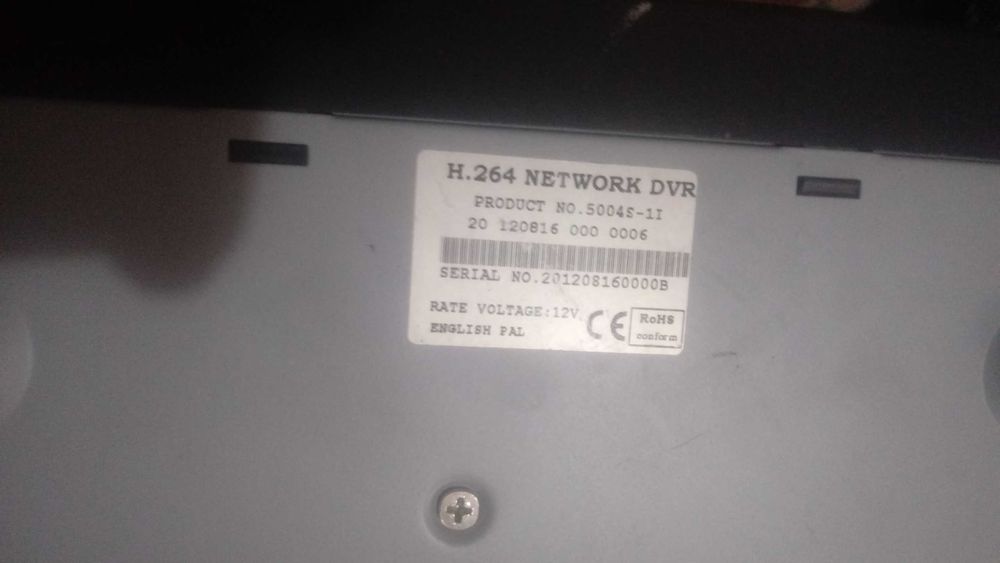 видеорегистратор, видеонаблюдение 4 портовый h264