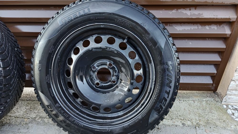 Jante cu  cauciucuri Pirelli Dacia Logan Duster Lodghi de iarnă
