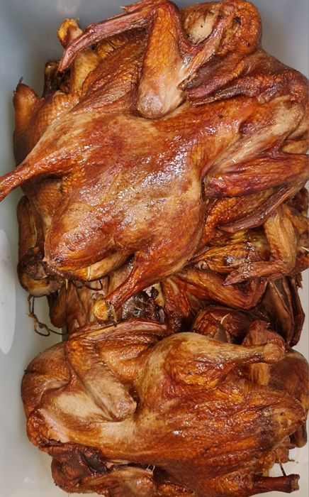 Гусь,утка домашние горячего копчения!