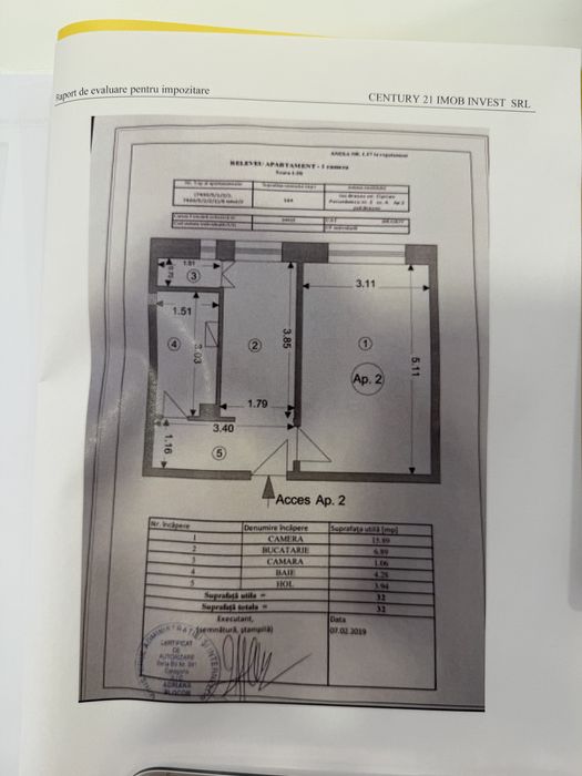 Garsonieră Mobilată / Utilată / Renovată / Proprietar