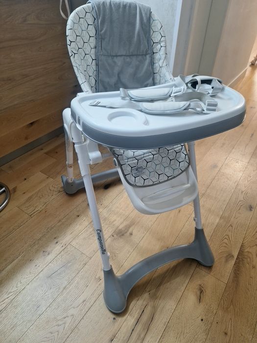 Scaun masa bebe Lorelli Campanella Grey