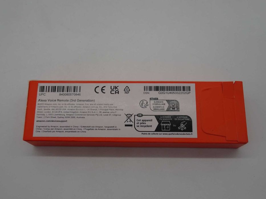 Telecomanda vocala Amazon Alexa Voice Remote (Generatia a 3-a)