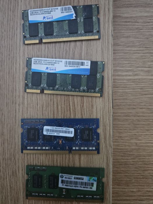 Rami de laptop DDR2/DDR3