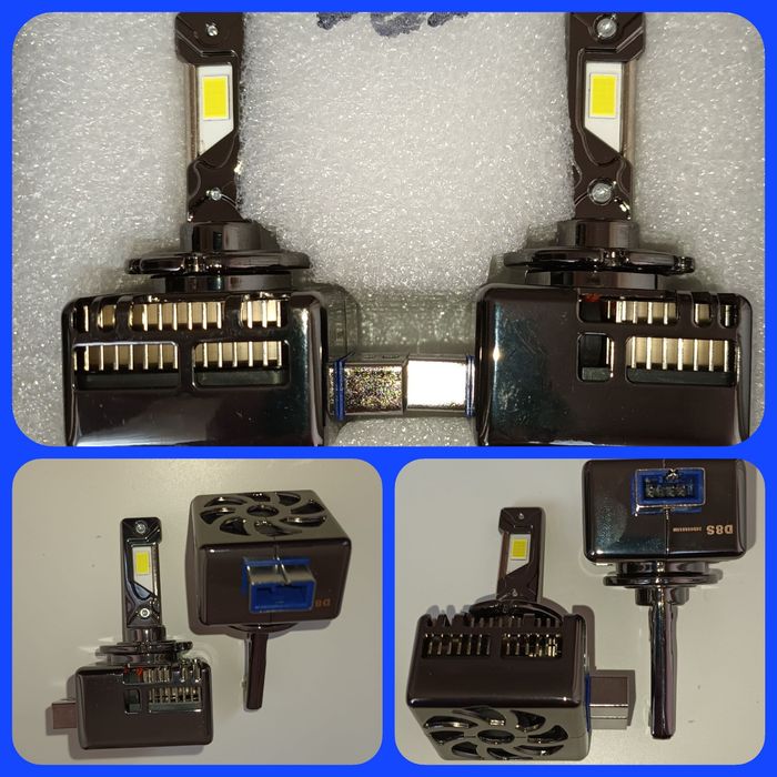Becuri LED D8S D8R Canbus  12V-24V  50000LM set 2buc