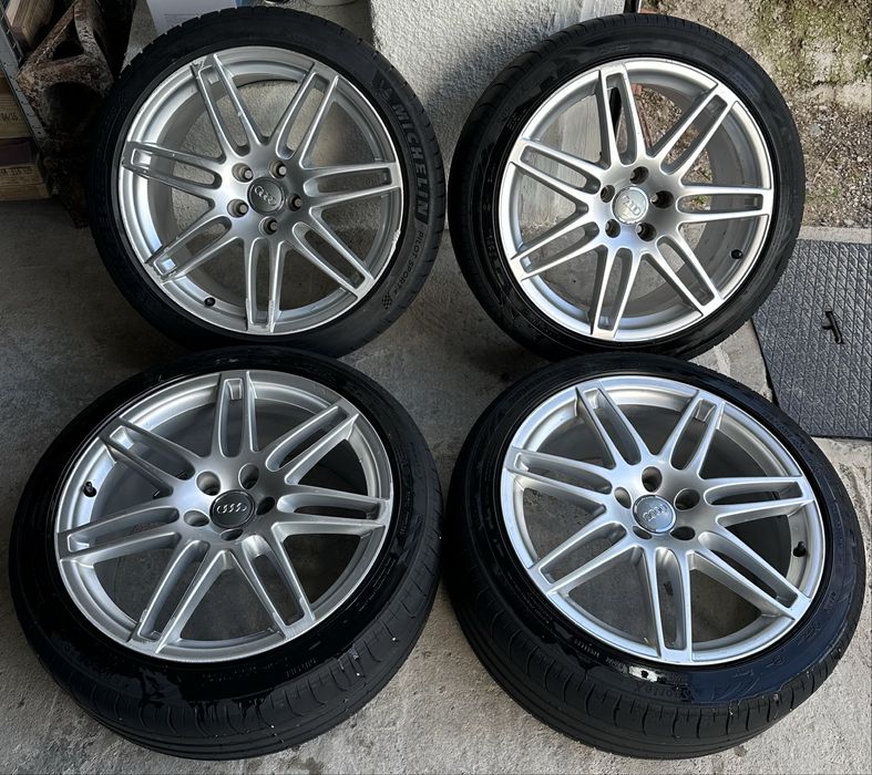 Джанти с  Летни Гуми 19 Audi 5x112  оригинални