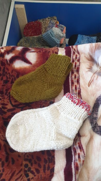 Носки вязанные, цена от 600 до 2500