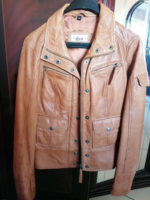 Дамско кожено яке