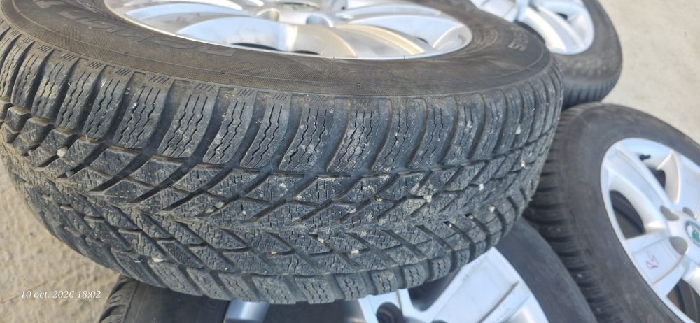 Jante originale Skoda si anvelope de iarna