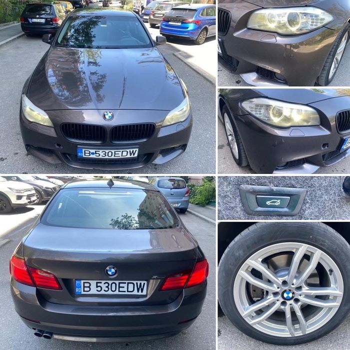BMW F10 530D Xdrive M-Pack  Auto-Sport 2011  Piele Navi mare Pilot Car-Play Bi-Xenon  8900-euro