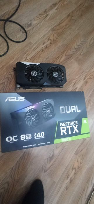 Видеокарта 3060ti Asus 8 Gb