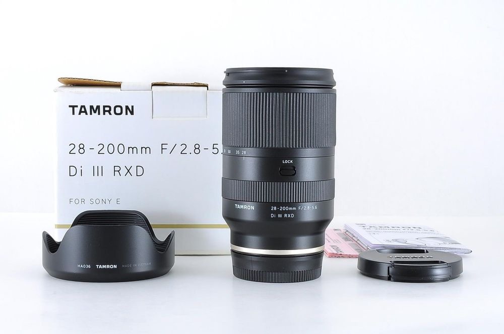 Obiectiv Tamron 28-200mm f/2.8-5.6 Di III RXD - Montură Sony E | Ideal pt. Travel I A7iii, A7iv, A7v, A7c ii