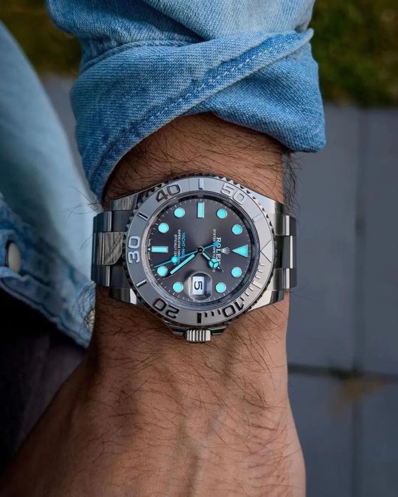 Rolex Yacht - Master Gray Dial