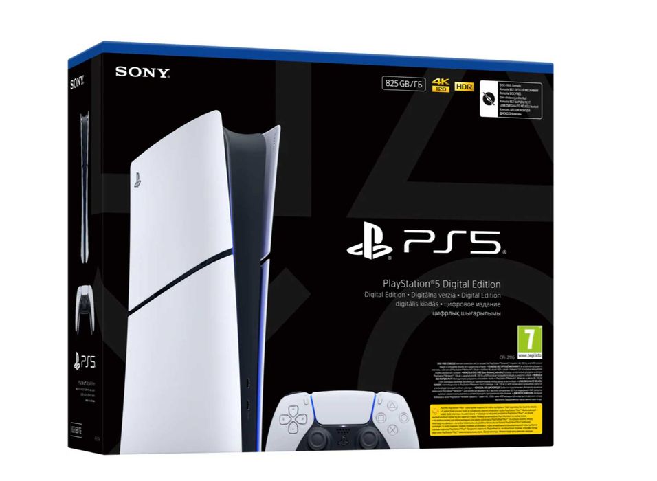 Consola PlayStation 5 Digital Edition (PS5) Slim 825GB SSD E-Chassis noua