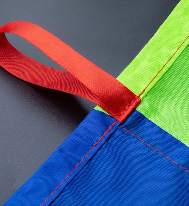 Полотно парашют для групповых детских игр