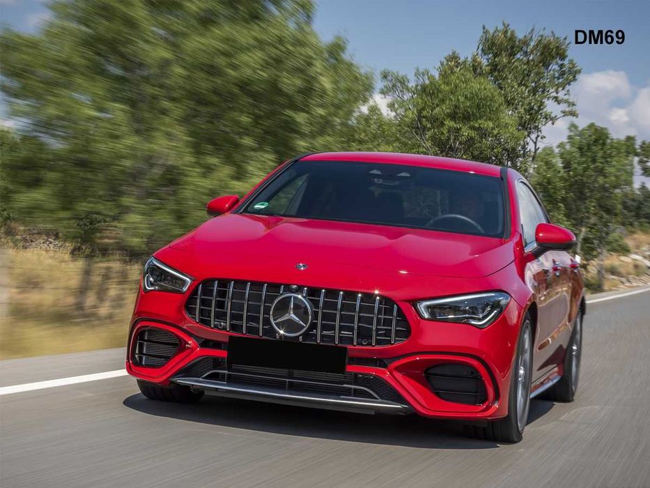 Предна Решетка GT Mercedes CLA W118 Мерцедес ЦЛА В118 2019+ АМГ ГТ