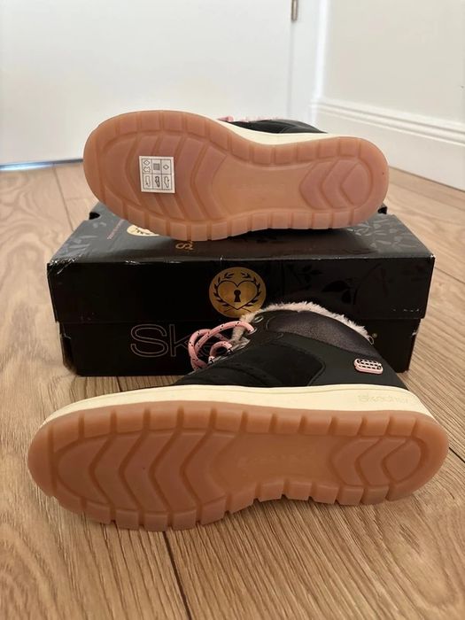 Skechers Trickstar în culoarea bleumarin închis/roz, mărimea 33