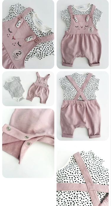 Сет, рокля, дънково яке, рокла Next и George