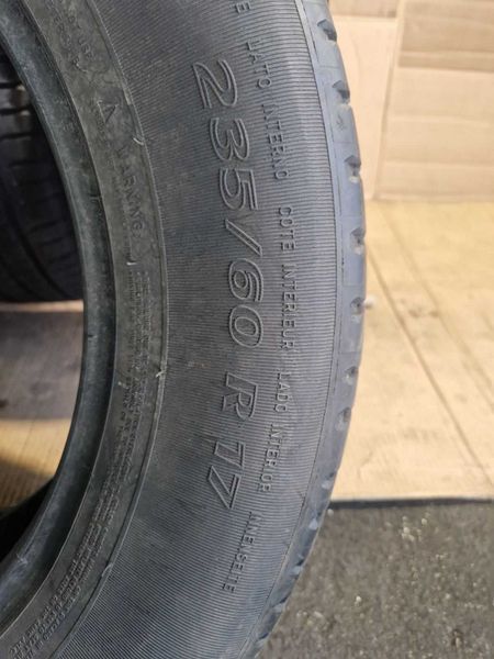 4 Michelin R17 235/60 
летни гуми DOT4719