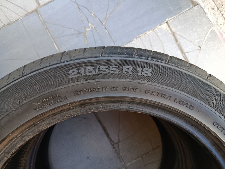 2 броя гуми 215/55 r18