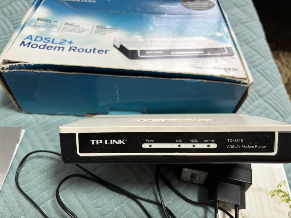 Продам Модем роутер ТP LINK  ,в хорошем рабочем состоянии .