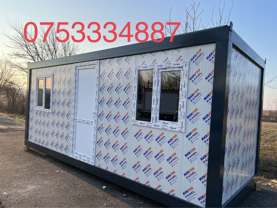 Container de santier vestiar de locuit Containere standard modular