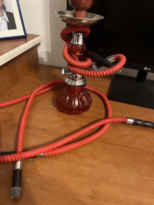 Vand nargilea cu 3 capete folosita o singura data !