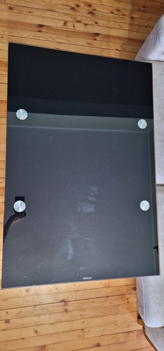 Комплект разтегателна трапезна маса с 6 стола