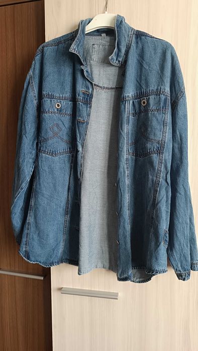 Дамско дънково яке