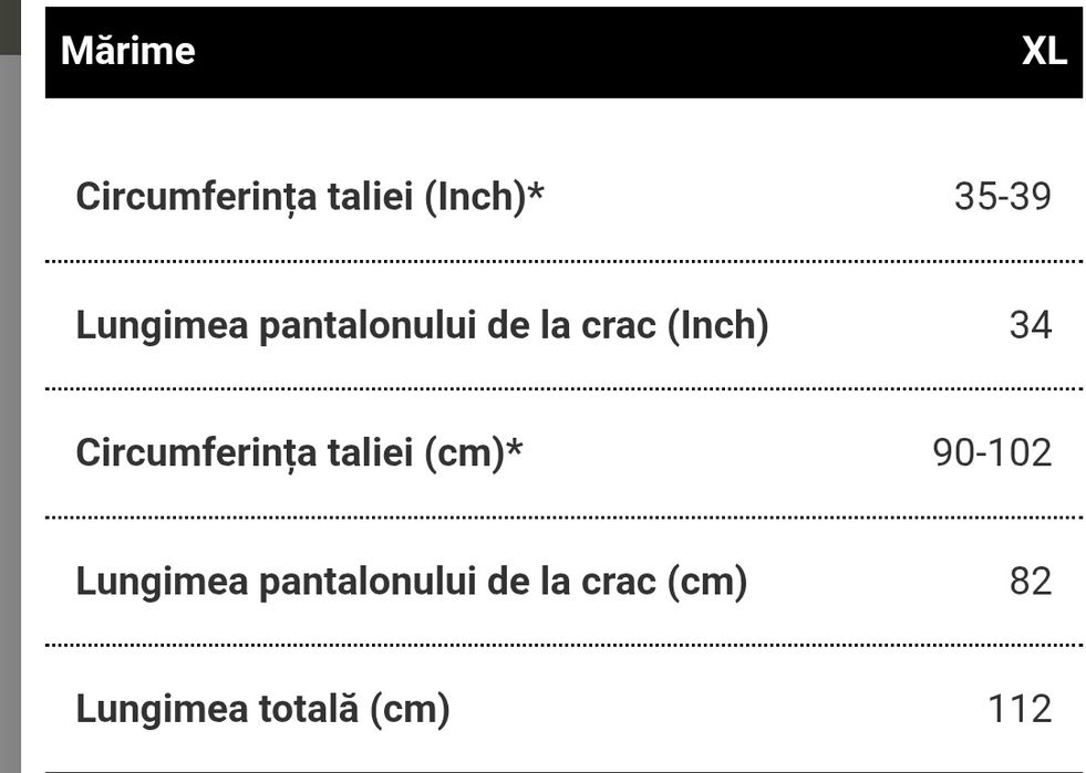 Pantaloni camuflaj bărbați, mărime XL