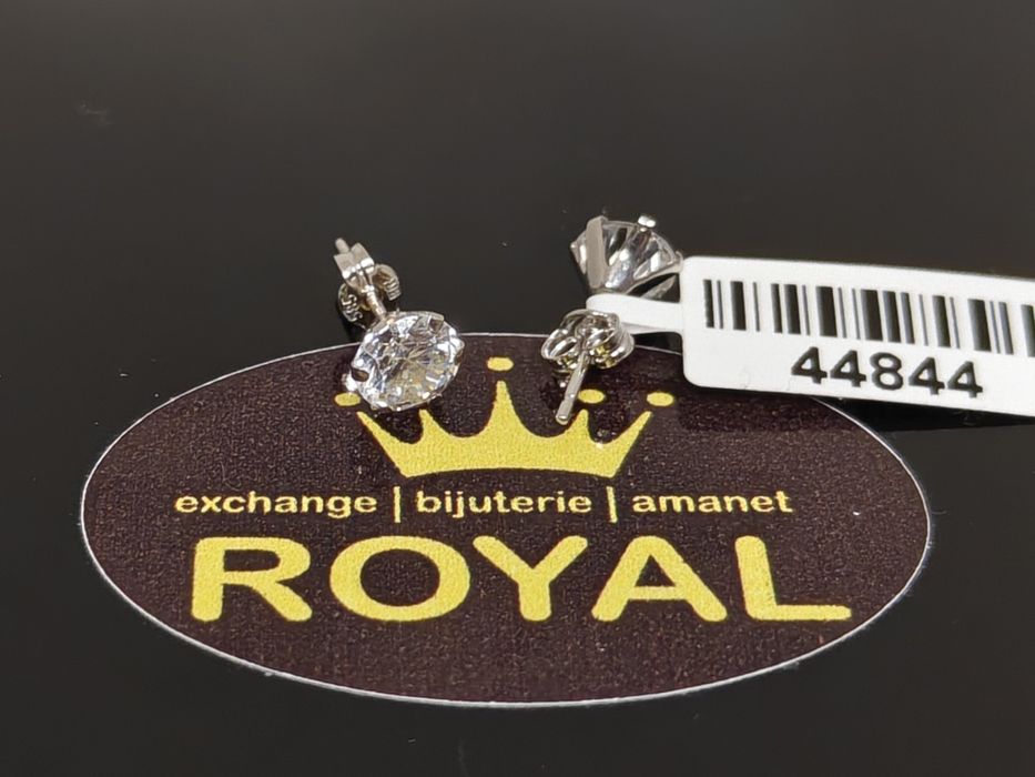 Bijuteria Royal: Cercei aur 14k/1.0 gr