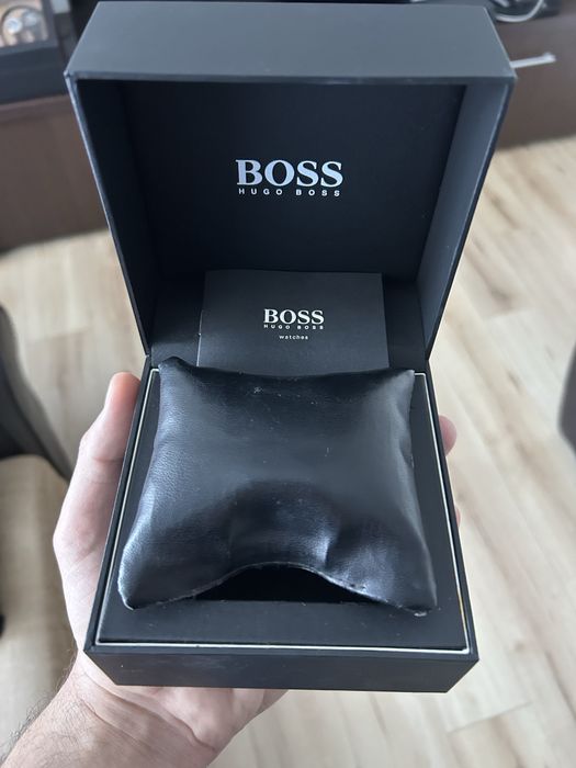 Ceas Hugo Boss negru 43mm WR30m
