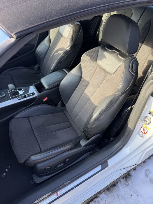 Interior piele / Tapiterie piele Audi A5 8W Cabrio, 2017-2024