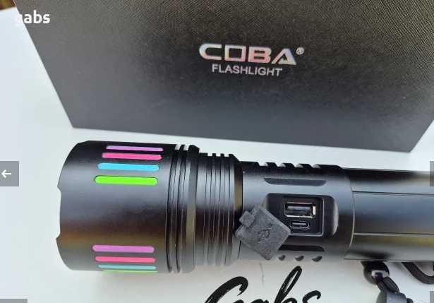 Мощен алуминиев LED фенер COBA CB-W517