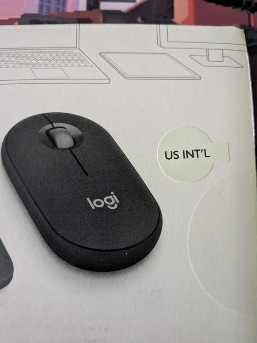 [Комплект клавиатура и мишка] Logitech Pebble 2 Combo - графит