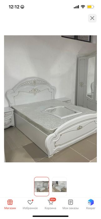 кровать двухспалка