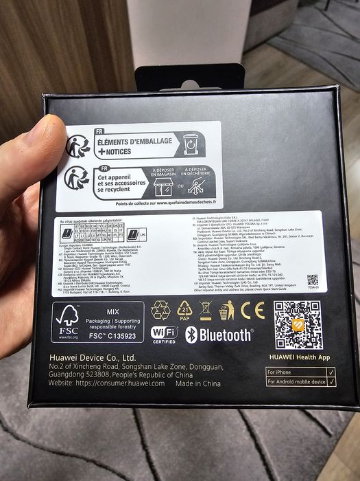 Smartwatch HUAWEI Watch 5, 42mm, LTE, Wi-Fi, Android/iOS, White nou